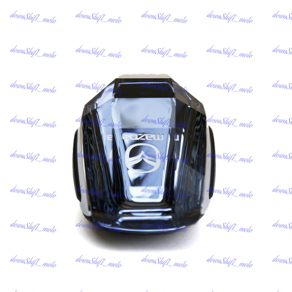 Crystal Handle Touch Motion Activated LED Car Gear Shift Knob Shifter for MAZDA