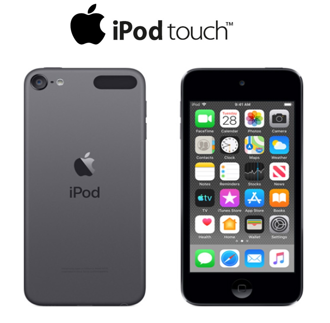 NEW Apple iPod touch 6th Generation Space Gray(64 GB) Retail Box WARRANTY