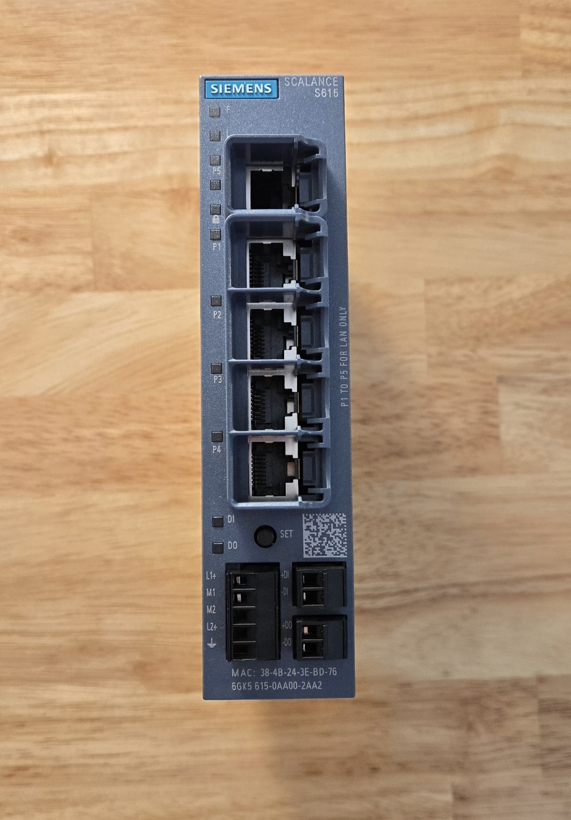 SCALANCE S615 LAN-Router Siemens Security appliance 6GK5615-0AA00-2AA2