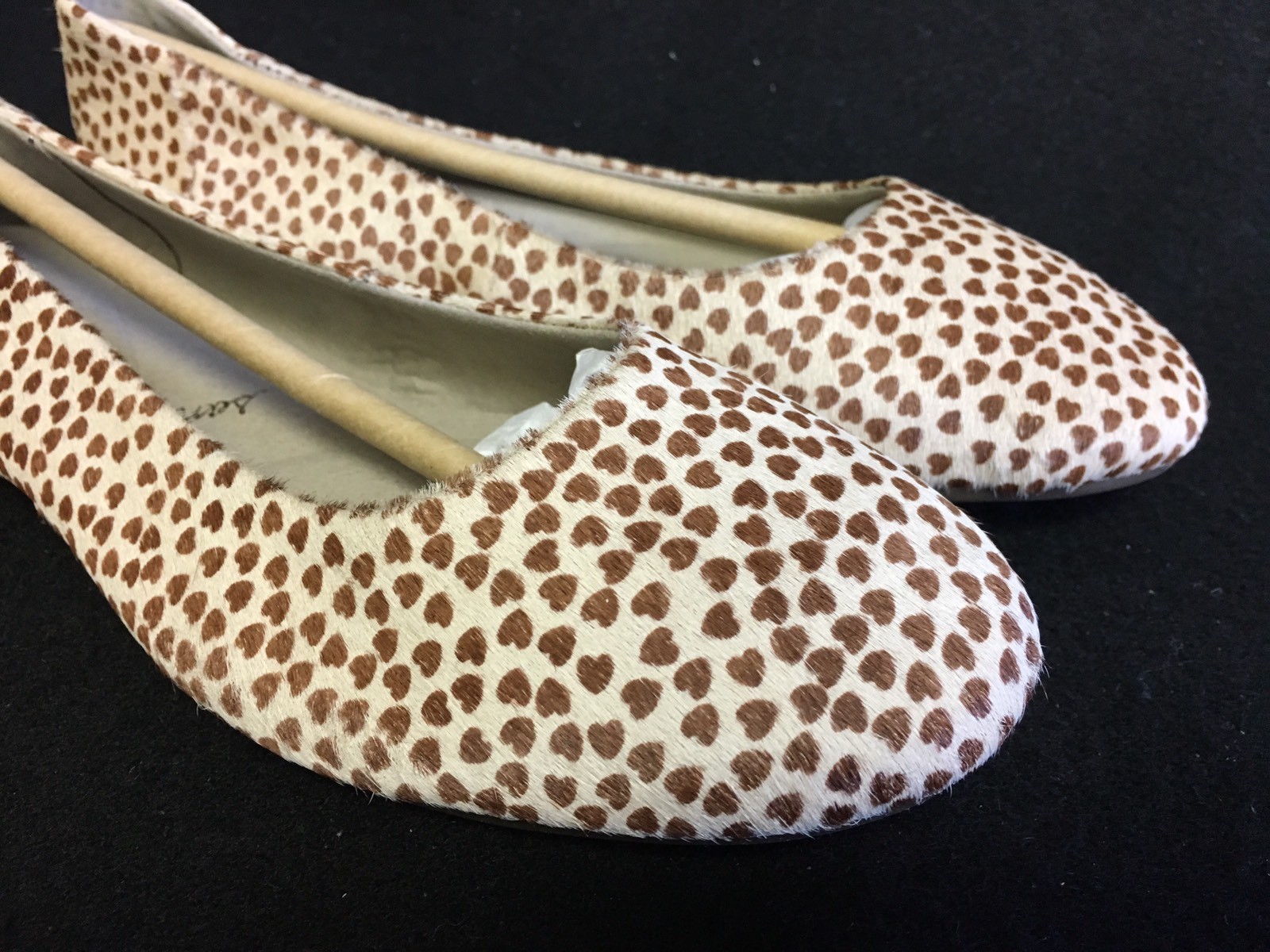Sanuk YOGA EVE SELECT Womens Slip On Ballet Flat Shoes Natural Brown Pony Hair