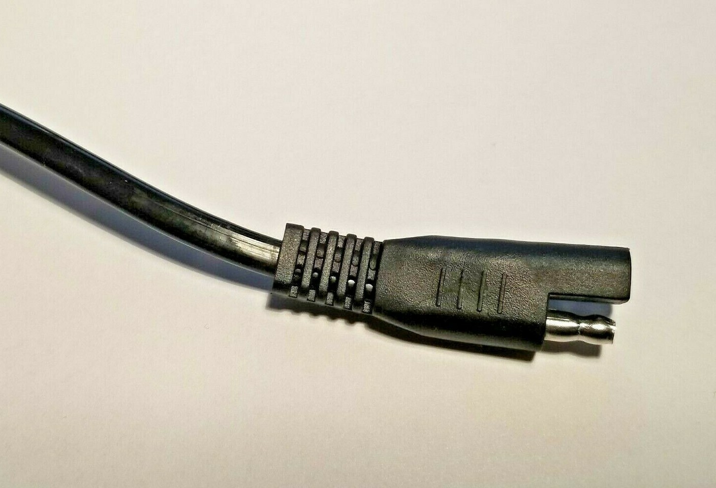Extension coiled cord. SAE plug and 100A Alligator clips-pdr-Light Tools