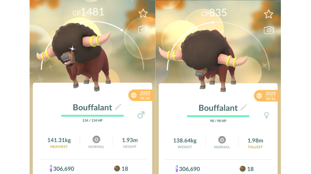 🐂Shiny Bouffalant (Dazzling Bisofank) Pokemon GO🐂 Exchange or PTC