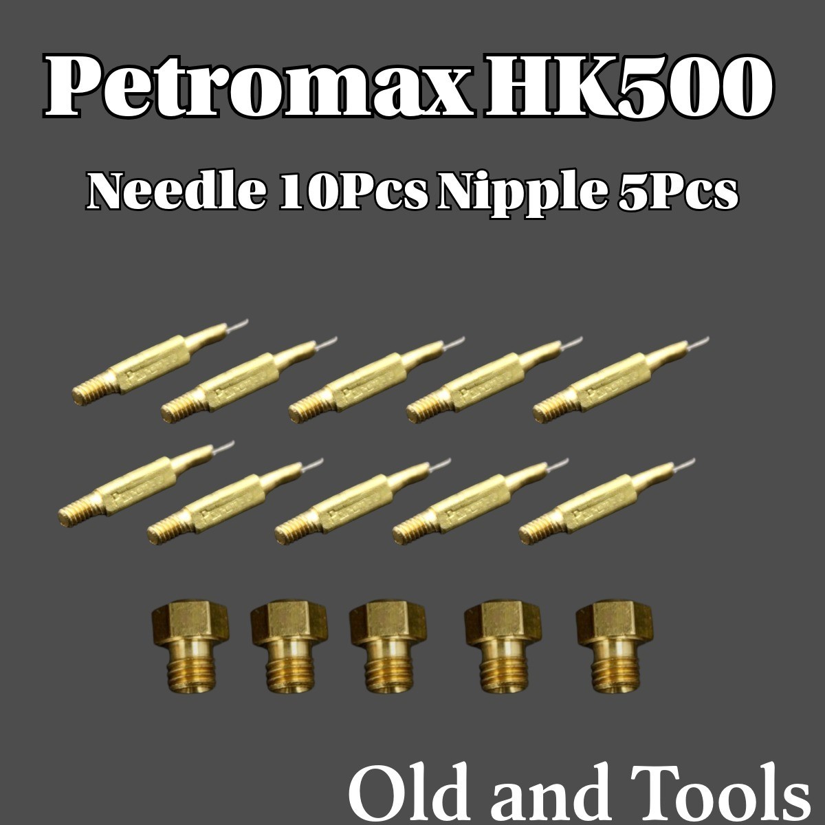 Petromax 500HK Needle 10PCS & Nipple 5pcs Lantern
