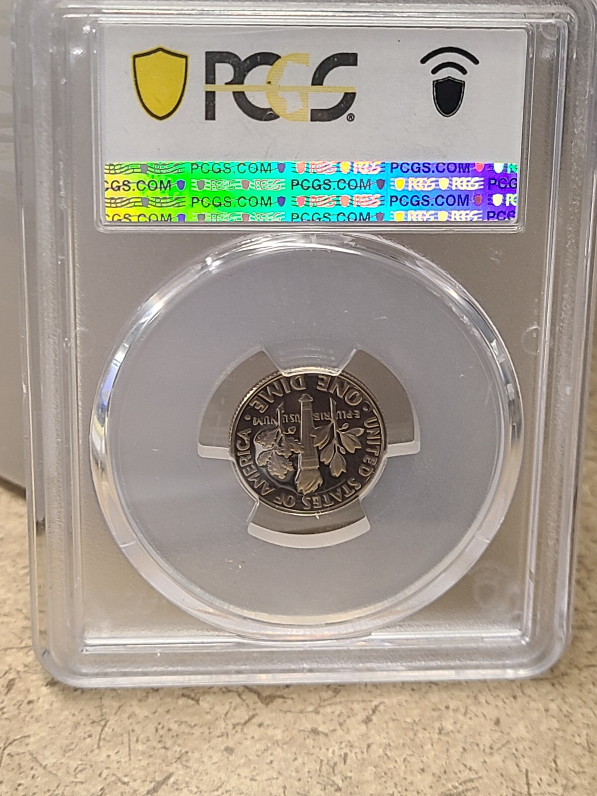 1980 S 10C Roosevelt Dime PCGS PR69DCAM