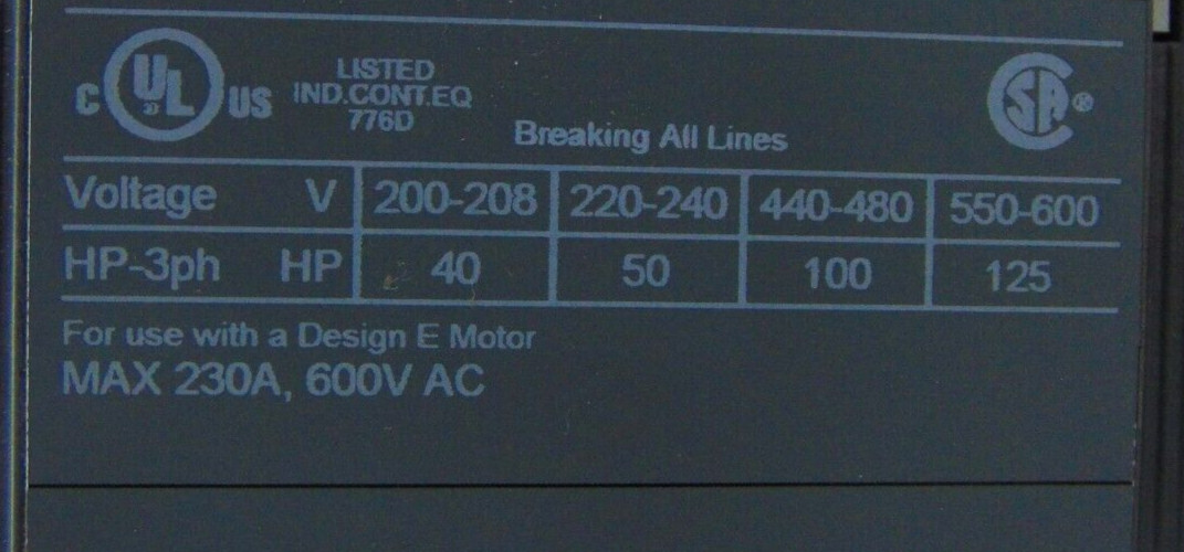 ABB AF145-30 Contactor *new surplus