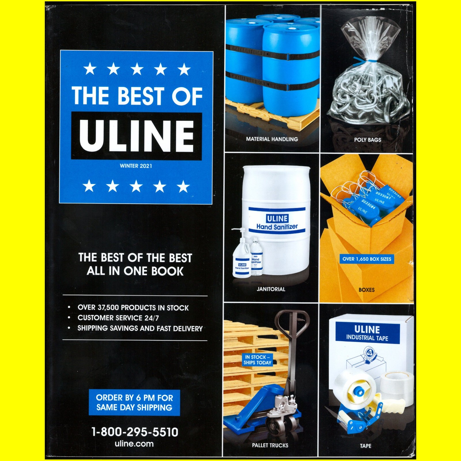 ULINE winter 2021 Catalog Business Commercial Supply {{HUGE!}}