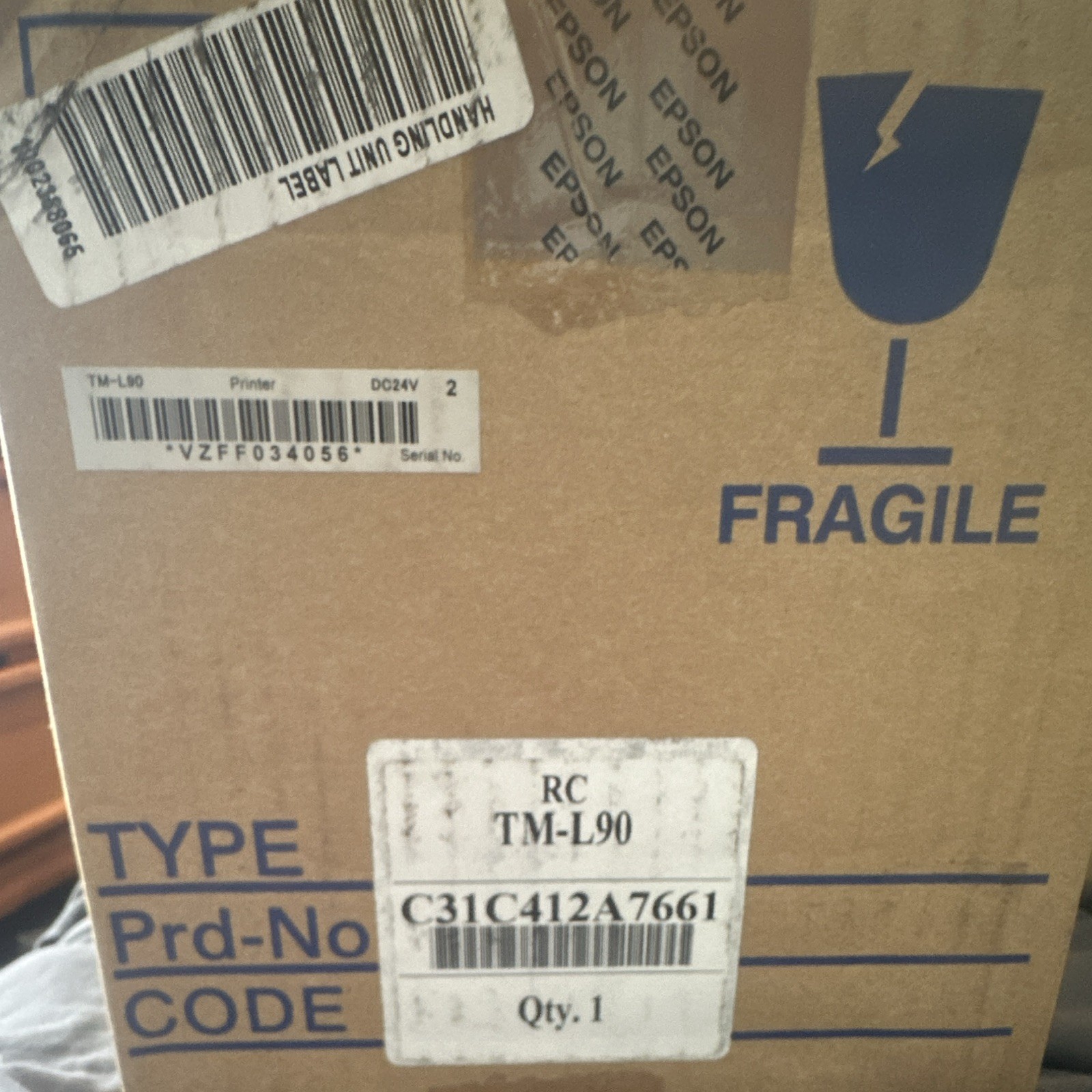 Epson TM-L90 Series Thermal POS Printer RC C31C412A7661