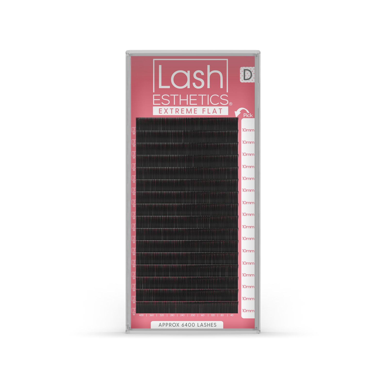 Lash Esthetics Cashmere Extreme Flat Lashes Individual Eyelash Extensions