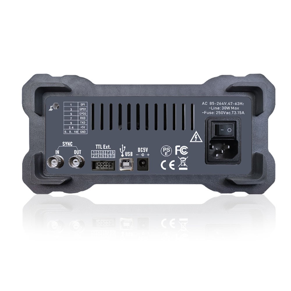 60MHz 2Channel For PSG9060 Programmable Digital DDS Function Signal Generator