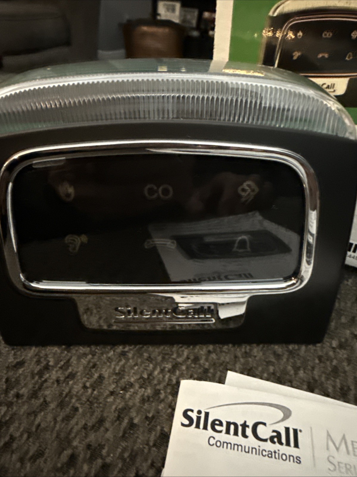 Silent Call Medallion Series Mini Strobe Receiver New