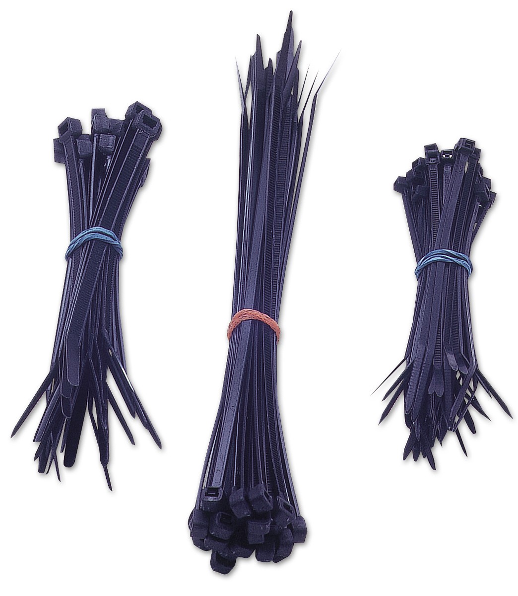 Laser Tools Cable Tie Set - 3 Sizes 75pc 2198