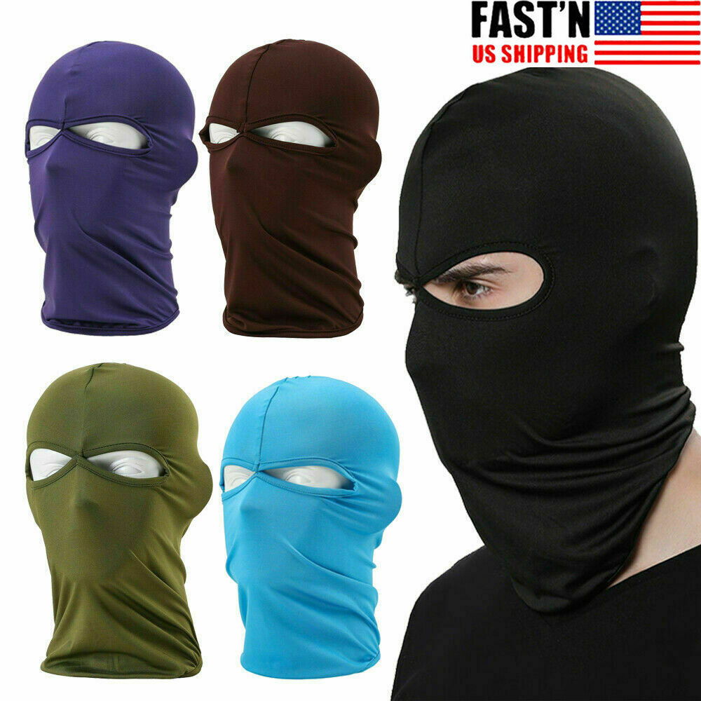 Balaclava Tactical Face Mask Hood Windproof UV Protection Bandana for Men Women