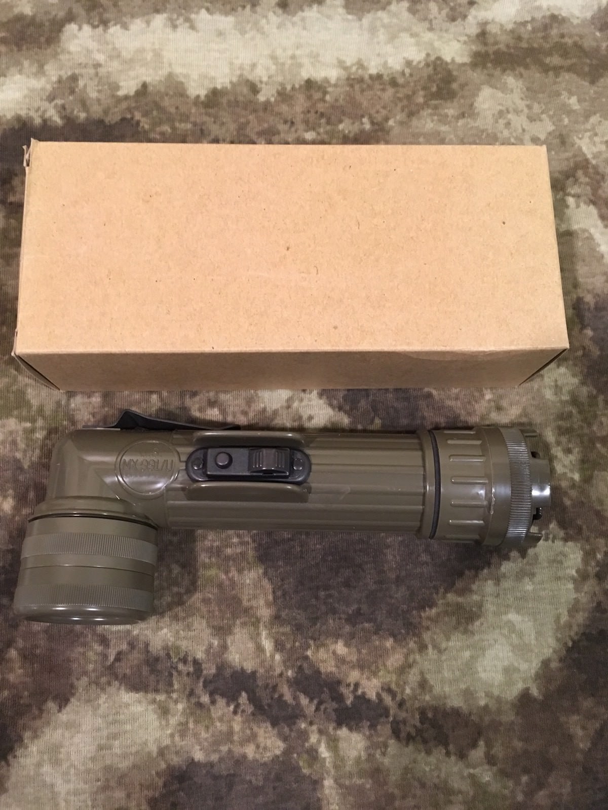 Fulton Angle Head Flashlight MX-991/U Made in USA