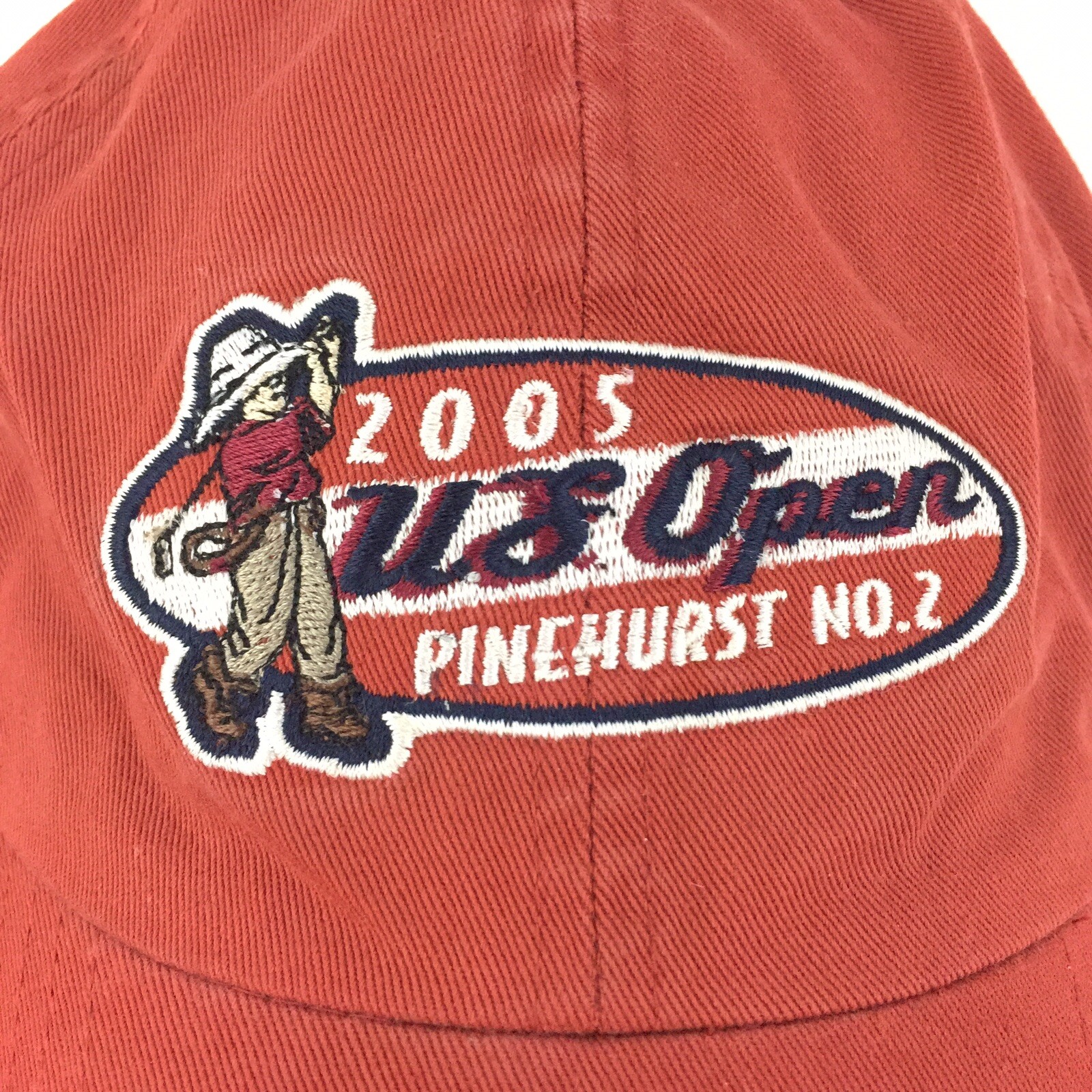 US Open 2005 Golf Hat Pinehurst #2 Script Logo Vacation Baseball Adjustable Cap