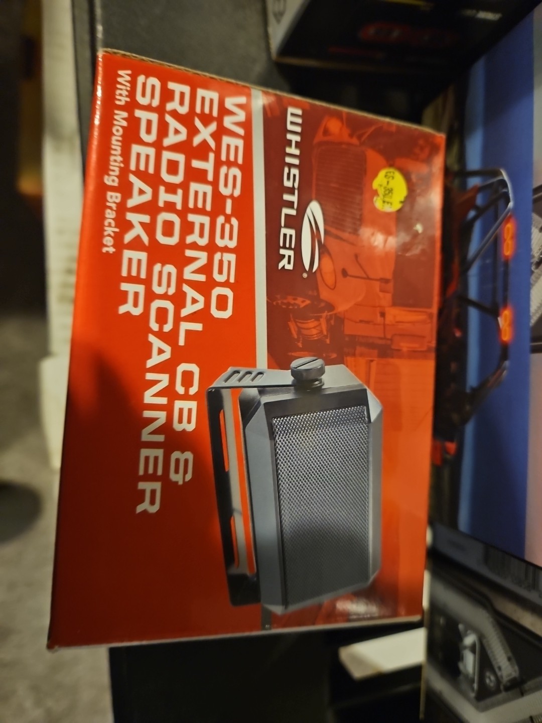 Whistler WES-350 External Speaker – Enhanced Audio for Scanners & Radios​ Sealed