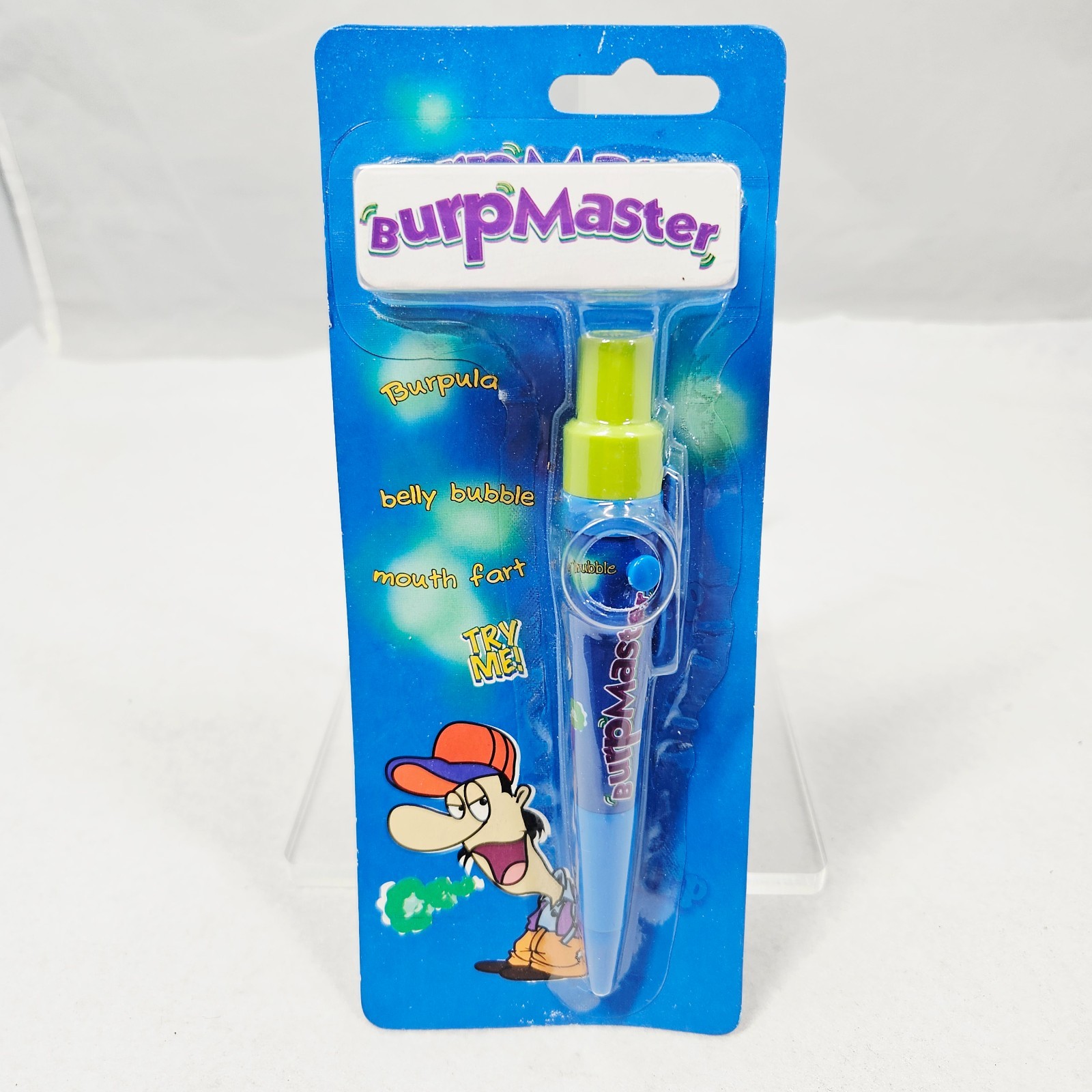 Burpmaster Electronic PEN Gross & Disgusting Burping Sounds - New - RARE