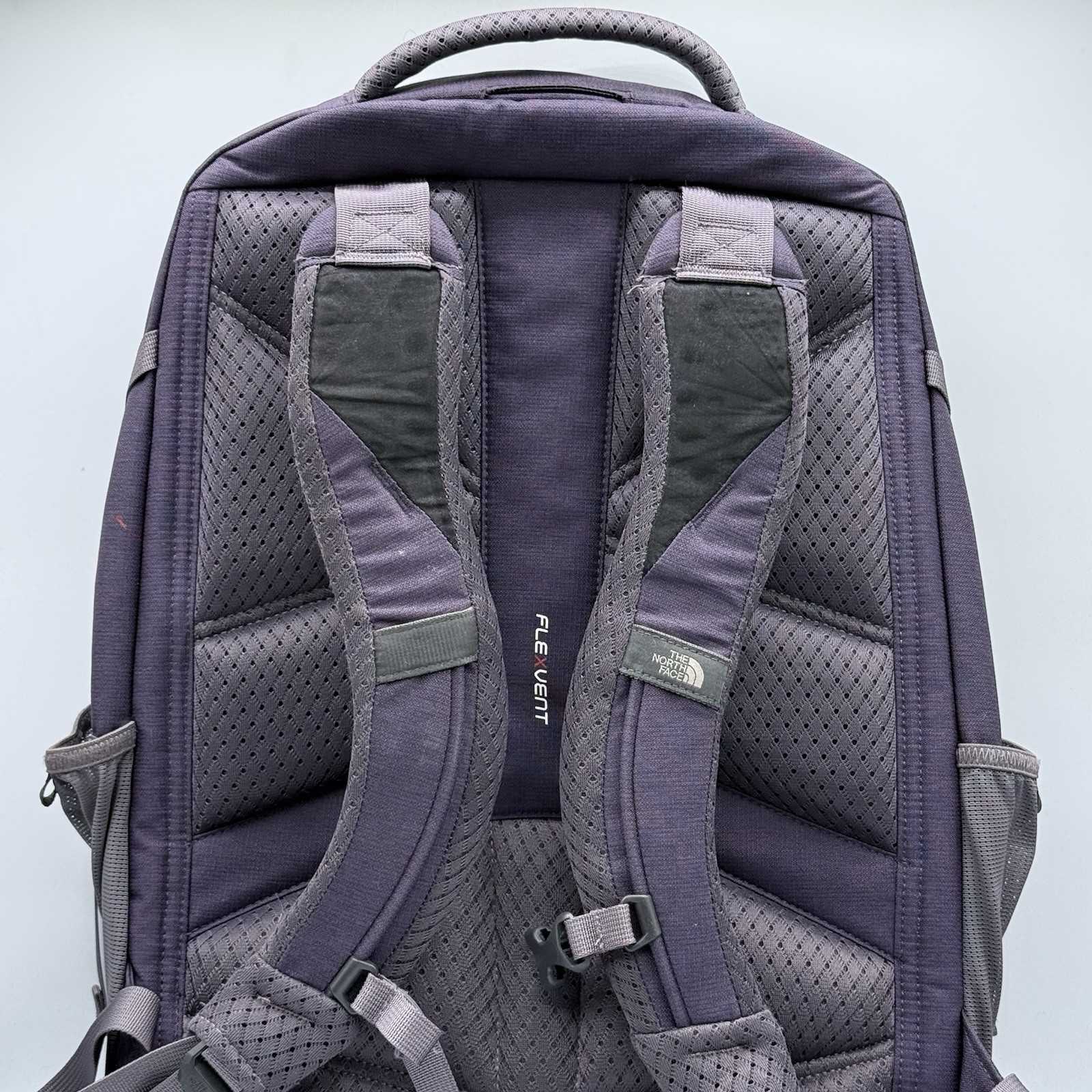 The NorthFace Recon Purple Backpack Flexvent School/Hiking/Gym Lightly Used