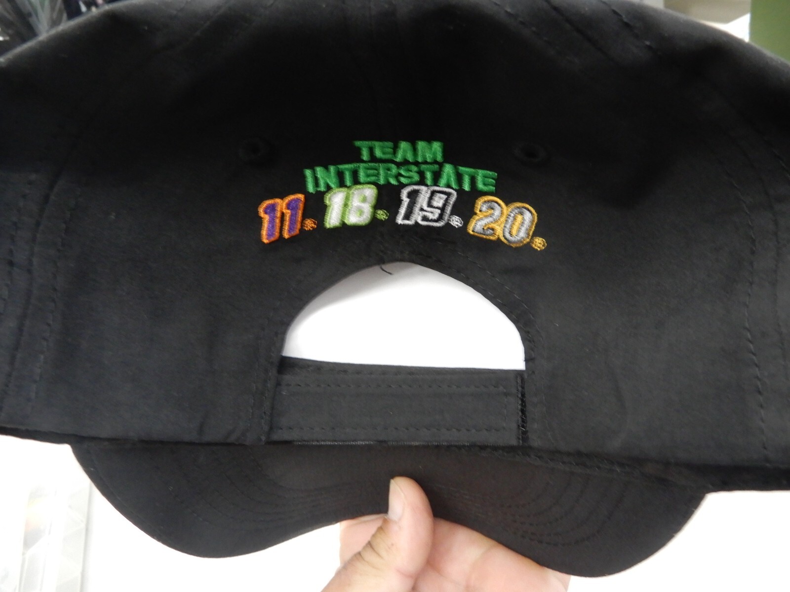 INTERSTATE BATTERIES JOE GIBBS RACING TEAM INTERSTATE COLLECTOR HAT NASCAR