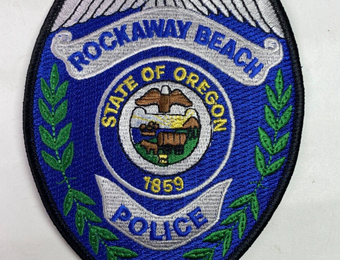 Rockaway Beach Police Oregon OR Patch K6