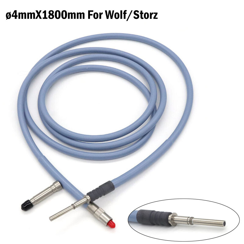 ø4mmX1800mm Medical Fiber Optic Cable Light Source Endoscope
