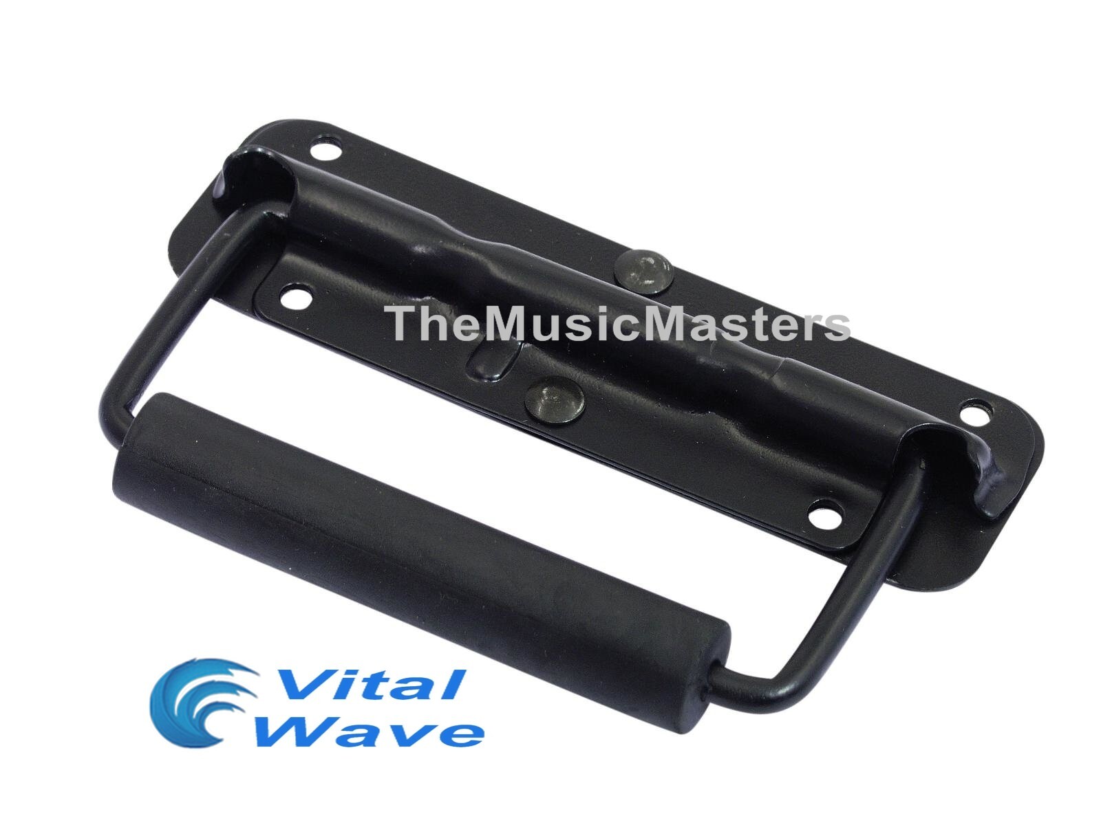 (4) Spring Surface Mount Cabinet Pocket Handles DJ Rack Case Speaker Box Handle