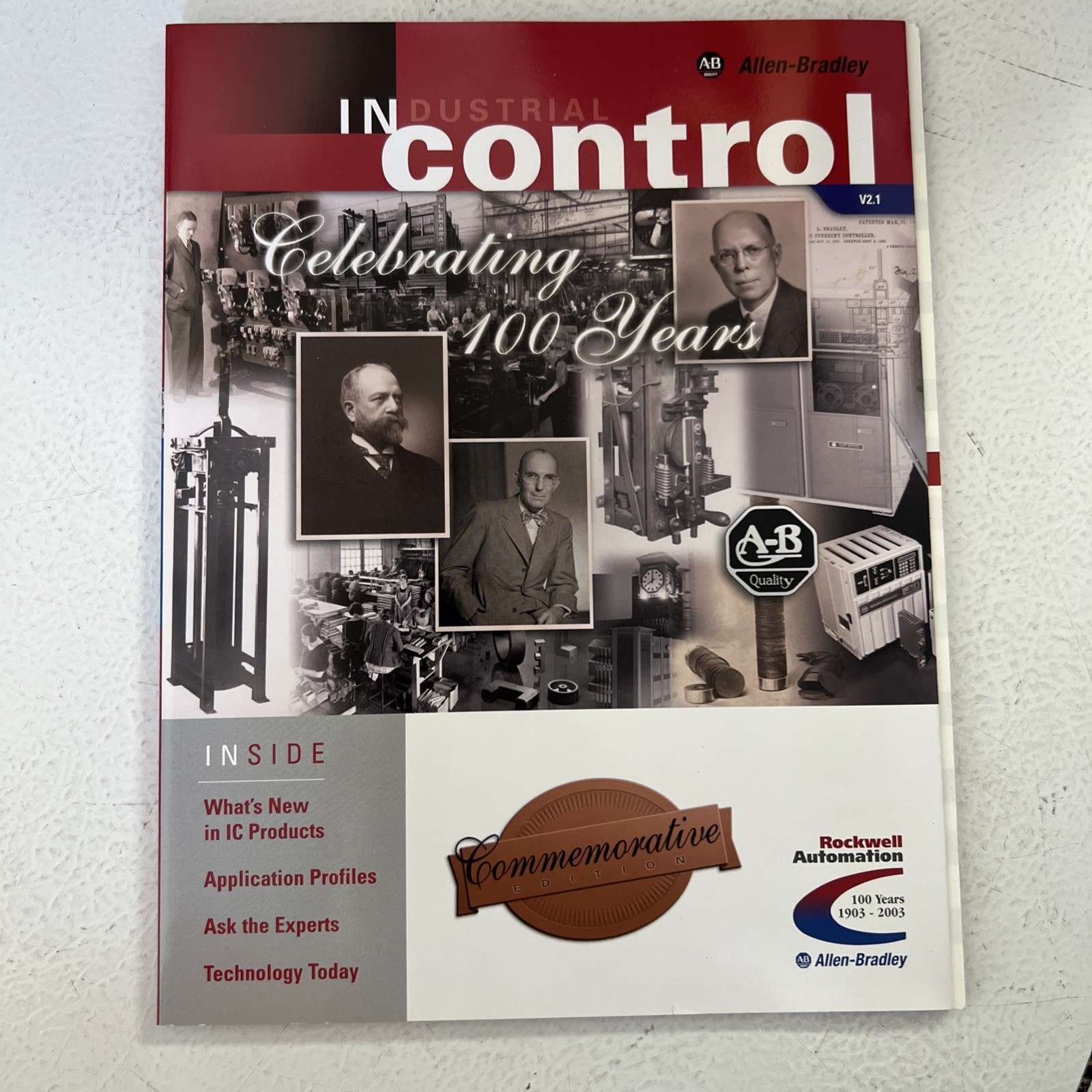 Alllen-Bradley Industrial Control Catalog November 2003