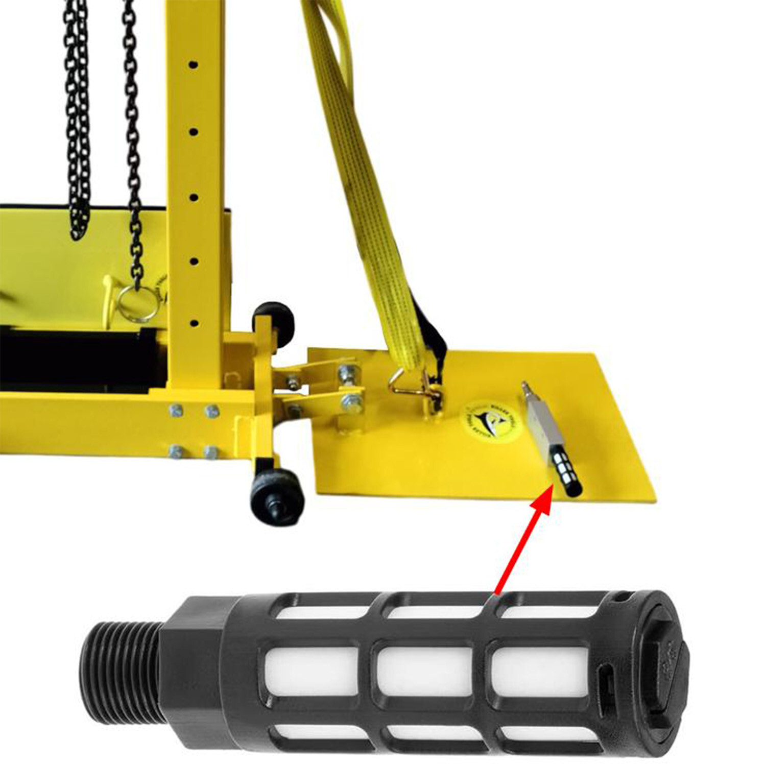 Muffler Silencer for Killer Tools ART23 Vacuum Pulling post