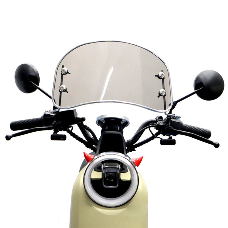 1 Set Universal Fit BMW 30cm-45cm Motorcycle Electric Bike Windshield Windscreen