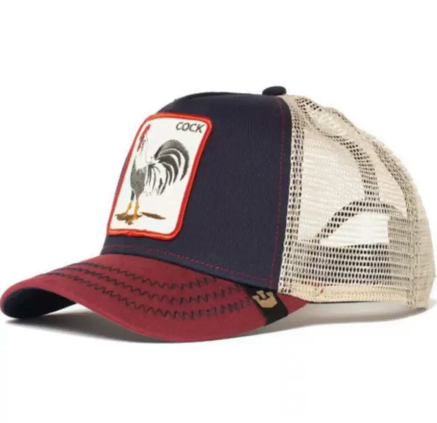 Men's Animal Print Trucker Mesh Baseball Cap Hip Hop Style Snapback Hat IN STOCK