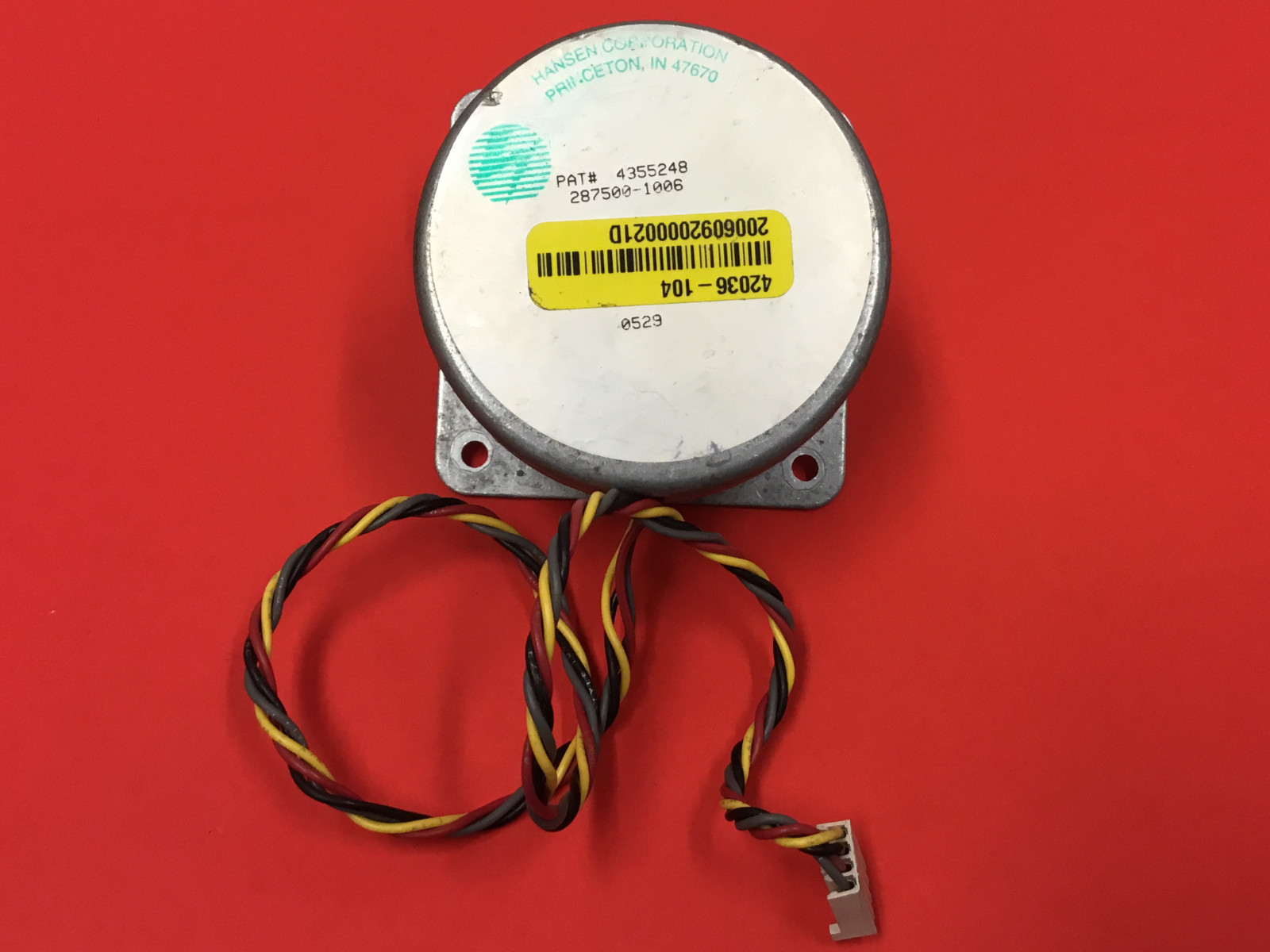 Hansen Corporation - P/N: 4355248-287500-1006 - Motor