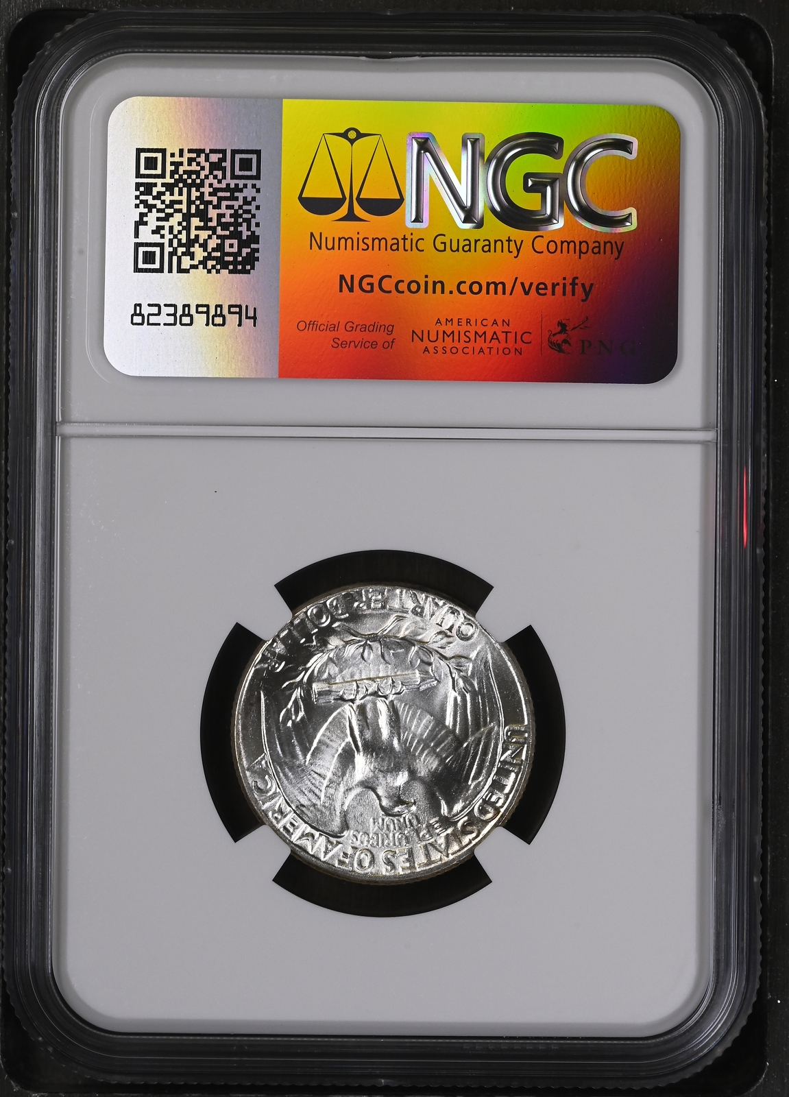 1964 P Quarter Dollars Silver Coinage NGC MS-66