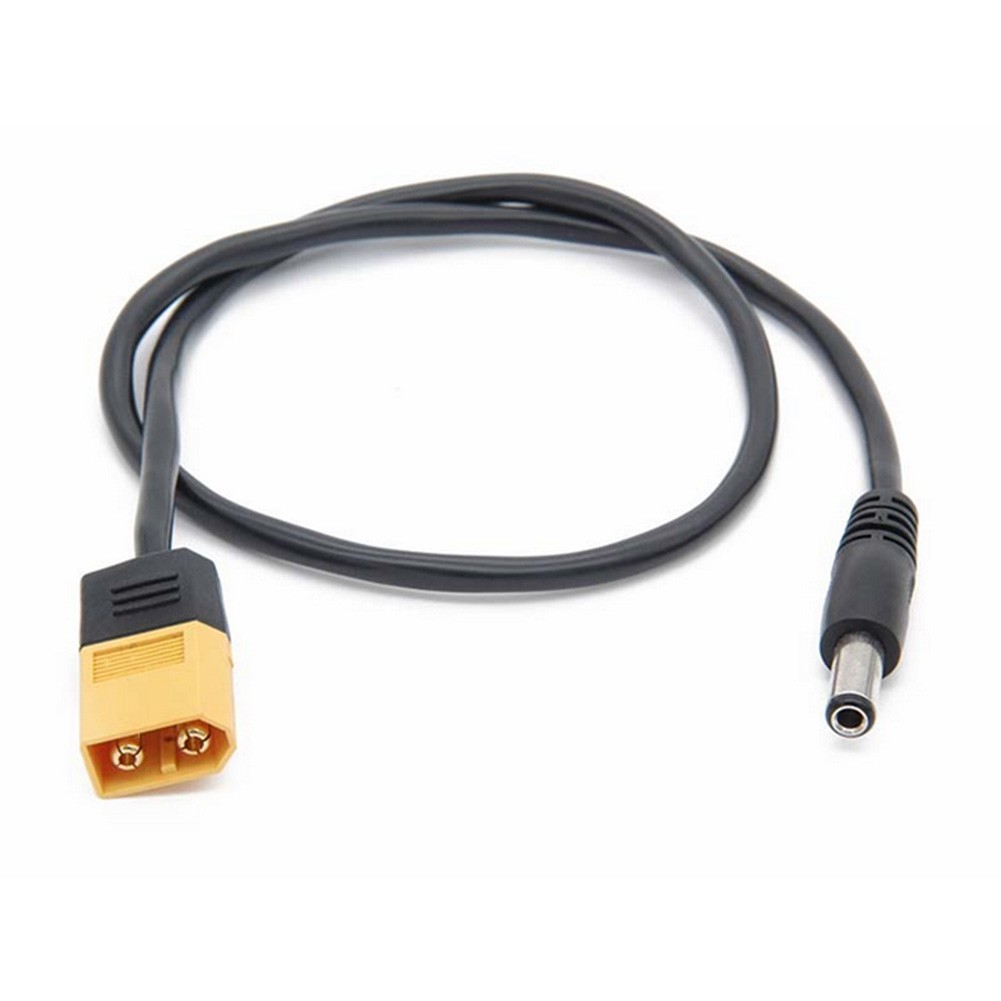 For XT60 Male to Male DC5525 Power Cable Adapter for TS100 Soldering Instrument