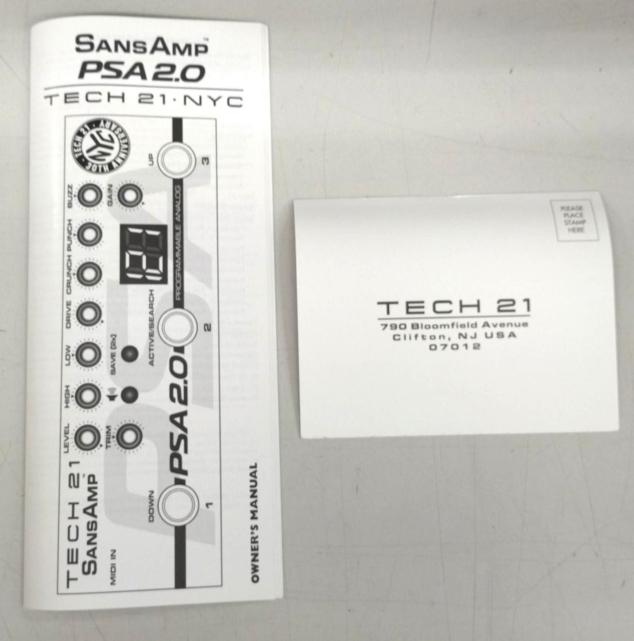 TECH.21 PSA2.0 Guitar Pedal Used