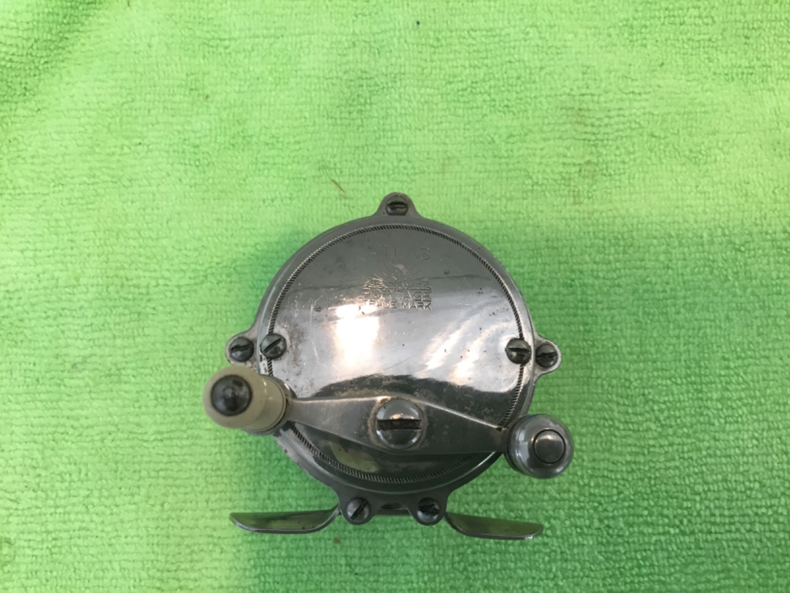 Vintage Atlas Portage Mini Trout Fishing Reel No. 80