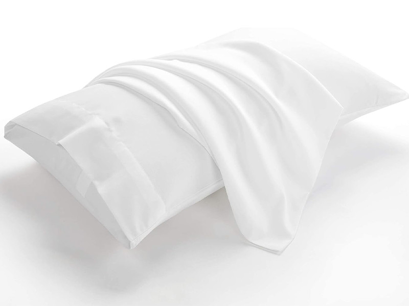 Evolive Ultra Soft Brushed Microfiber Standard Size 20"x30" Pillowcases Pair Set