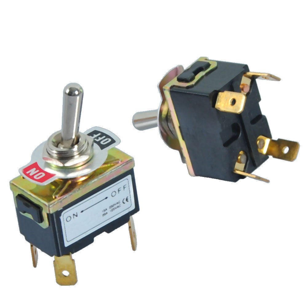 2pc Toggle Switch 4pin DPST ON-OFF Heavy Duty F Guitar Tube Amp Power Audio HIFI