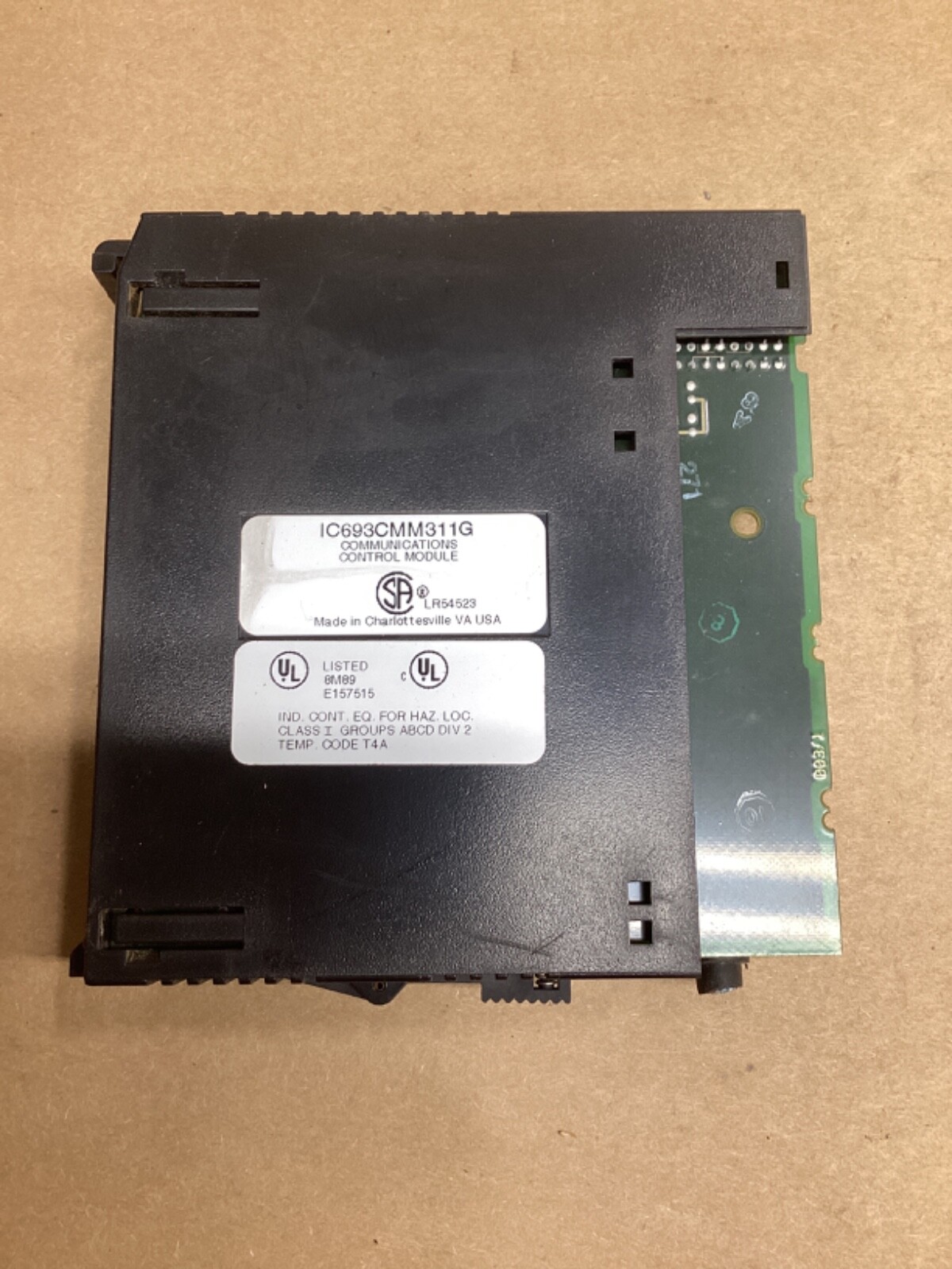 GE Fanuc IC693CMM311G Communications Control Module #115L46