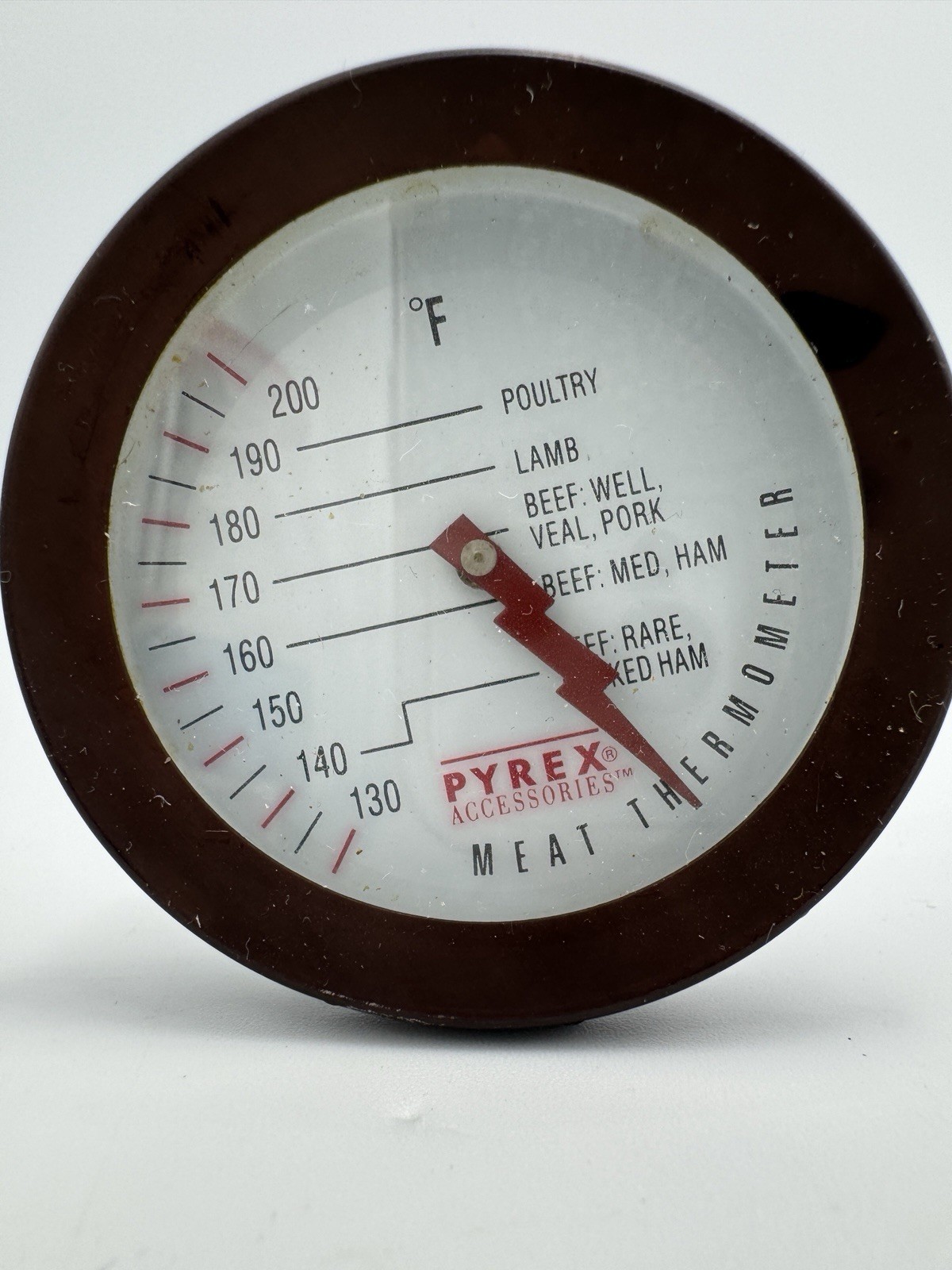 Vintage PYREX Accessories Meat Thermometer Not Tested PYREX