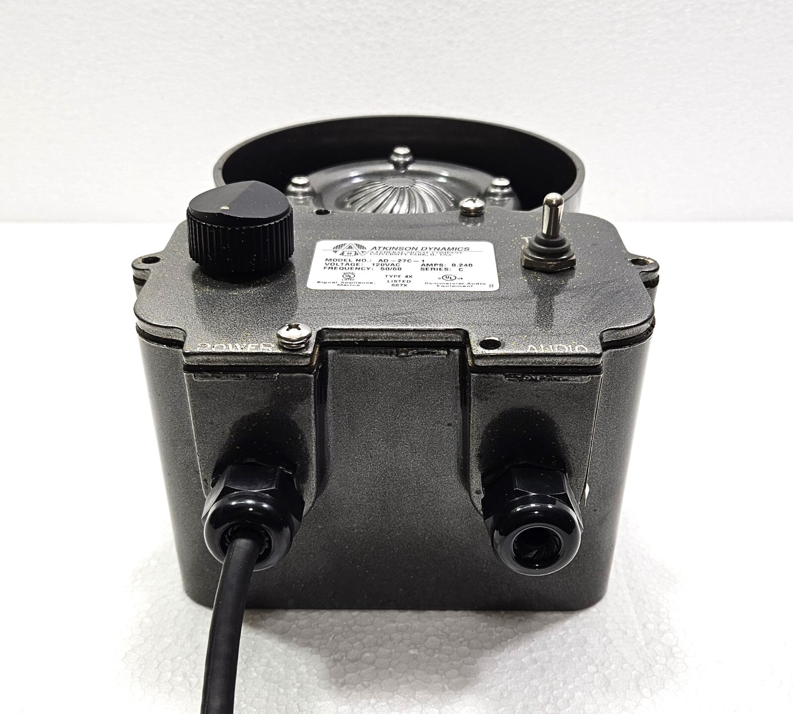 ATKINSON DYNAMICS AD-27C-1 WALL MOUNT INTERCOM
