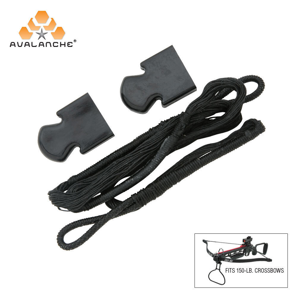 Premium String Replacement 150 lb + 2 End Caps Archery Pistol Cross Bow Crossbow