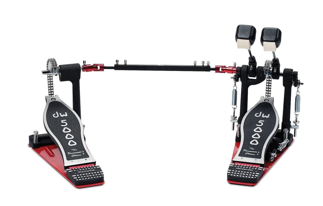 Drum Workshop DWCP5002AD4- 5000 Series Accelerator Double Bass Drum Pedal w/ Bag