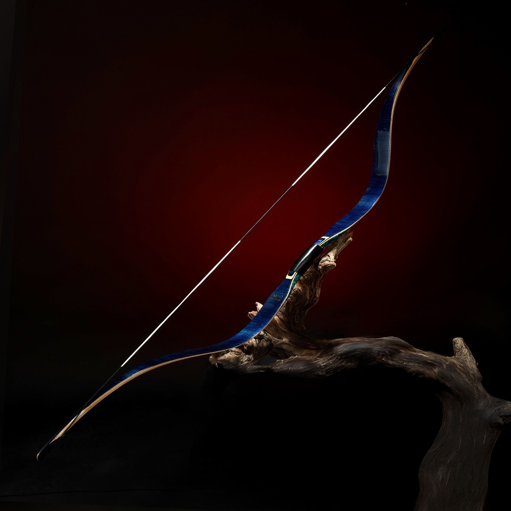 AF Archery 65" Traditional Bow Recurve Bow Hunting Bow for Compeition 20-55lbs