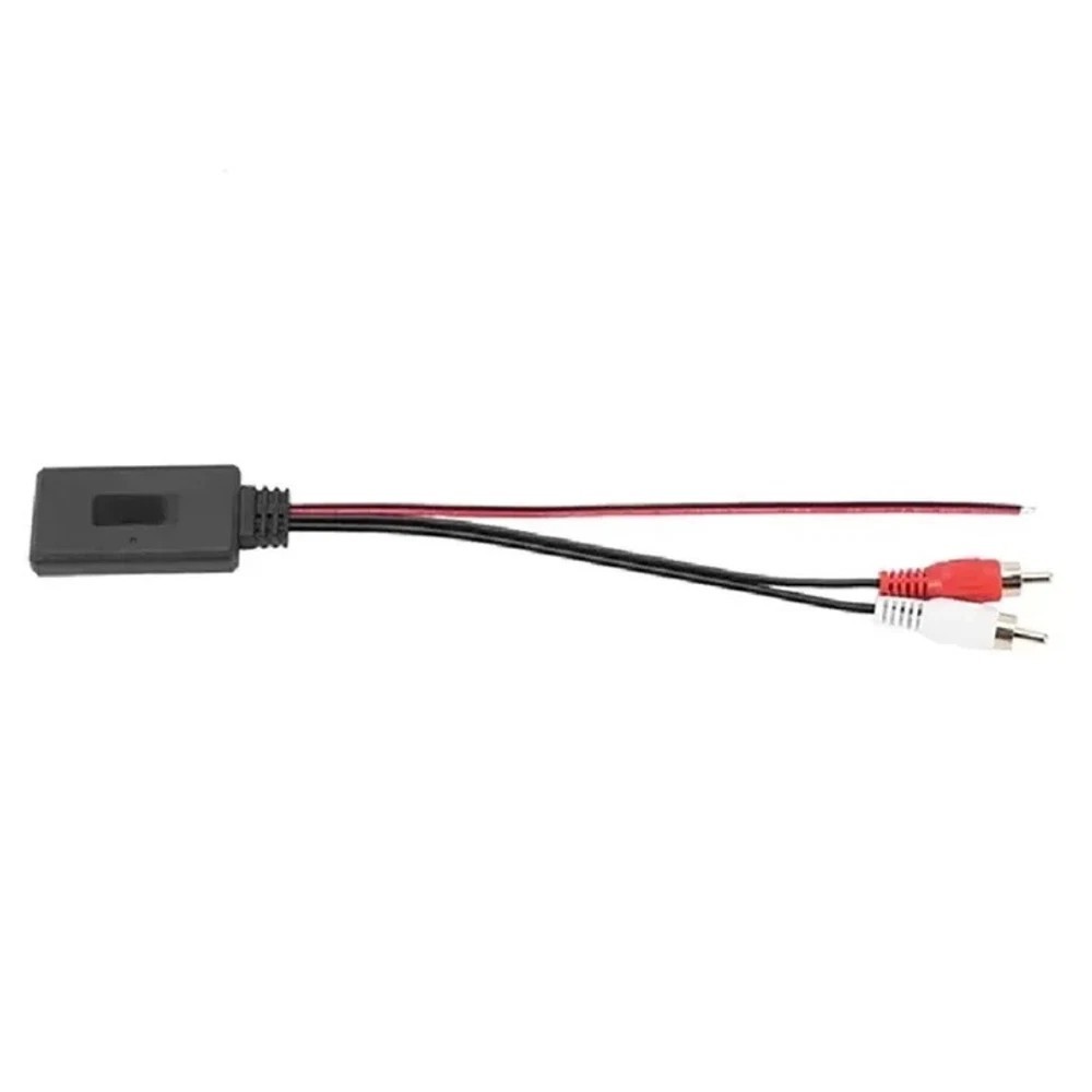 Car Audio Stereo Bluetooth AUX Receiver Module 2 RCA Interface Cable Adapter