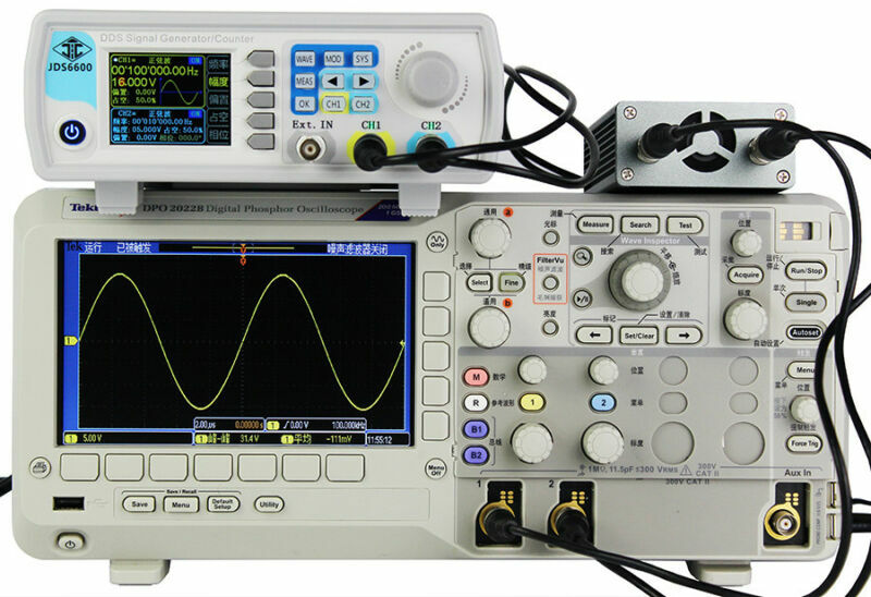 JUNTEK DPA-1698 40Vpp 2CH DC Power Amplifier For DDS Function signal Generator