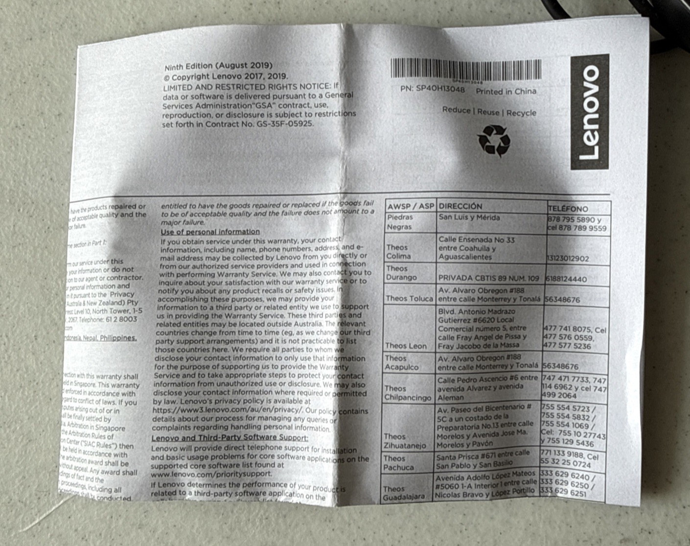 Lenovo 100 Black Stereo USB Headset