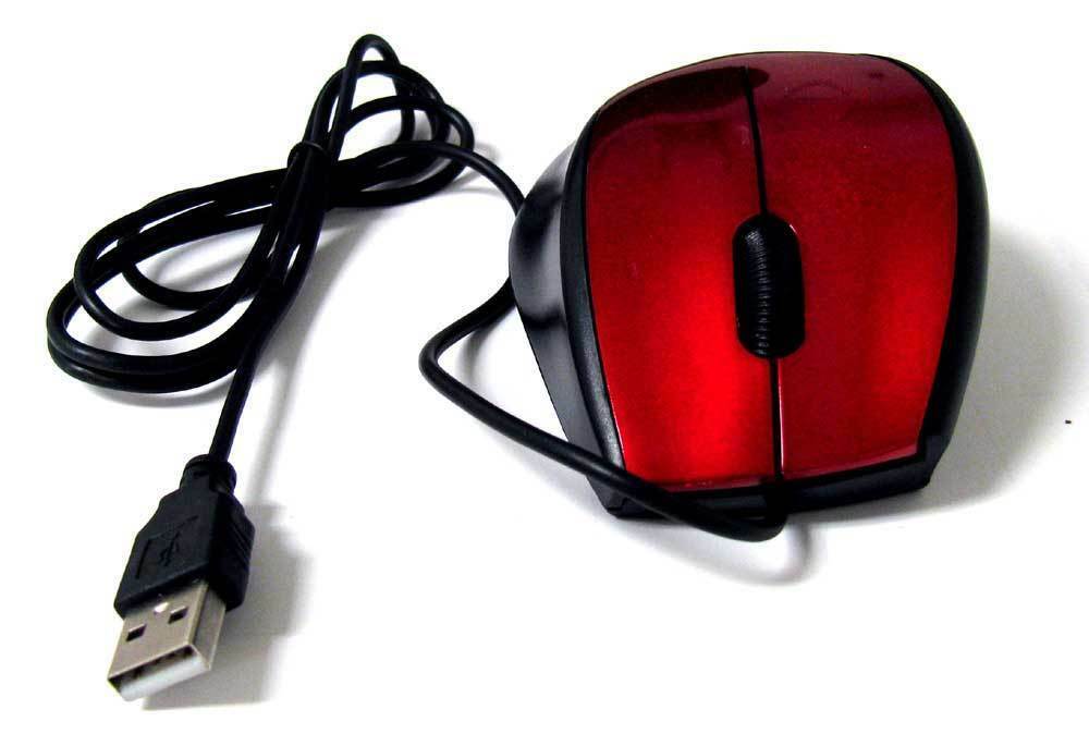 Wired USB Optical Mouse Wireless Optical Mouse Retractable Mini USB Mouse For PC