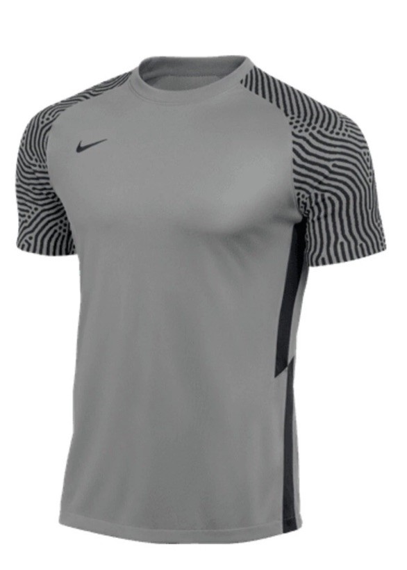 Nike Men’s Dri-Fit US Slim Fit Academy Soccer Jersey CW3551- Grey- Size: SMALL