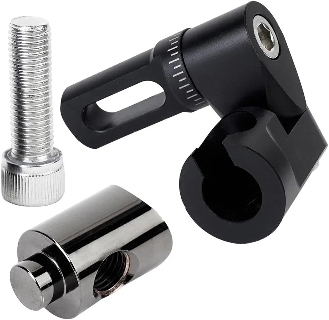 Adjustable Single Side V-Bar Mount with Quick Disconnect for Bow Stabilization-~