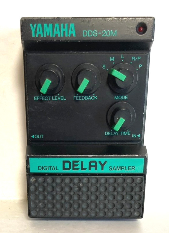 Yamaha DDS-20M Digital Delay Samper Guitar Effect Pedal 80s Free Ship From Japan