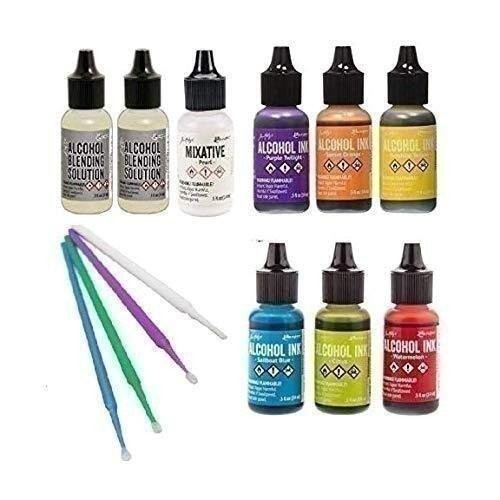 Tim Holtz Adirondack Alcohol Ink Value Pack Bundles of Favorite Colors Plus